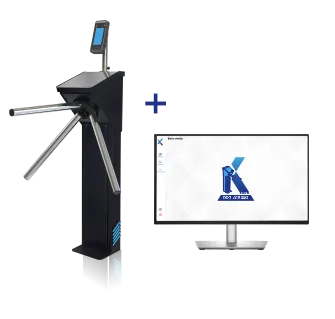 Catraca Flex + Software