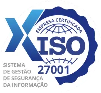 Selo da certificação ISO 27001