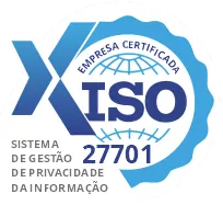 Selo da certificação ISO 27701