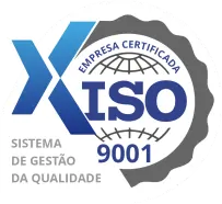 Selo da certificação ISO 9001