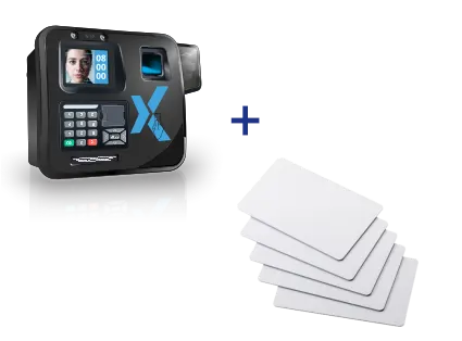 Relógio de Ponto Biométrico + Cartões RFID